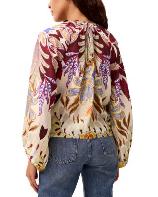 Arabella Paisley Print Top