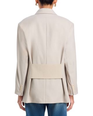 Relaxed Double Breasted Blazer