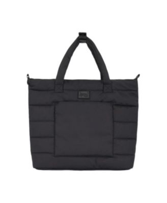 Adult Unisex Sherpa Tote-Style Diaper Bag