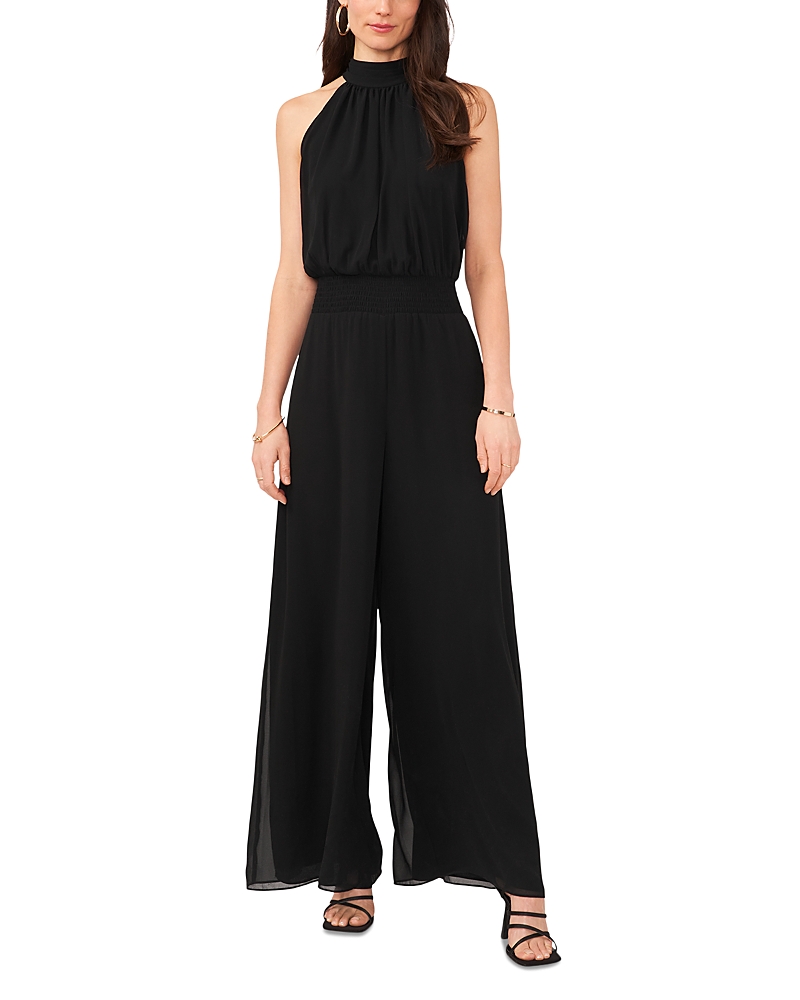 Vince Camuto Wide Leg Jumpsuit In Black