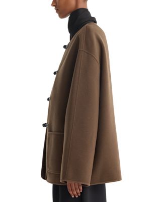 Mandarin Wool Double Jacket