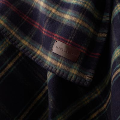 Georgia Wool-Cashmere Throw Blanket, 55" x 72"