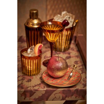 Prism Cocktail 3 Piece Set, Amber