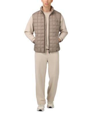 Gilet In Technical Fabric With Goose Down