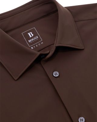 Slim Fit Stretch Nylon Shirt 