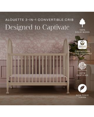Alouette 3-in-1 Convertible Spindle Crib