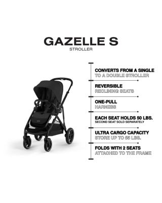 Gazelle S Stroller & Cot