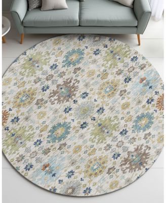 Dalyn Rug Company Silk Road SR3 Round Area Rug, 8'0"x8'0"