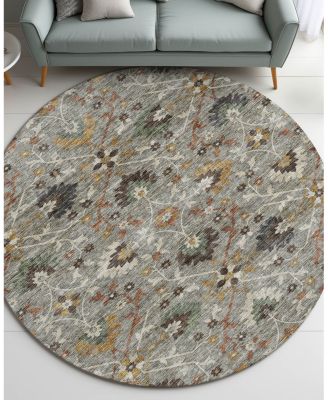 Dalyn Rug Company Silk Road SR4 Round Area Rug, 8'0"x8'0"