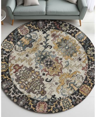 Dalyn Rug Company Silk Road SR5 Round Area Rug, 8'0"x8'0"
