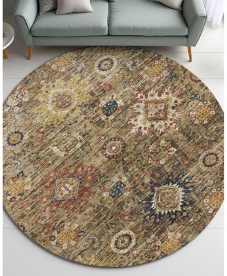 Dalyn Rug Company Silk Road SR9 Round Area Rug, 8'0"x8'0"