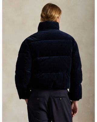 Quilted Corduroy Down Jacket