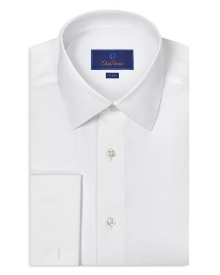 Trim Fit Dobby French Cuff Formal Shirt