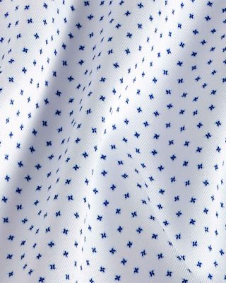 Trim Fit Printed Tossed Neat Dress Shirt