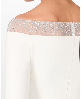 Calypso Off-the-Shoulder Midi Dress