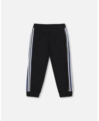Boys' Fleece Sweatpants with Side Stripes - Little Kid, Big Kid
