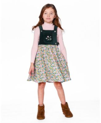  Girls' Super Soft Ribbed Mock Neck Top - Big Kid