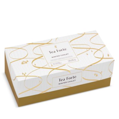 Winter Chalet Presentation Box, 20 Pyramid Infusers