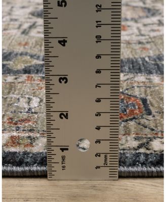 Oriental Weavers Eliana ELI07 Runner Area Rug, 2'3"x7'6"