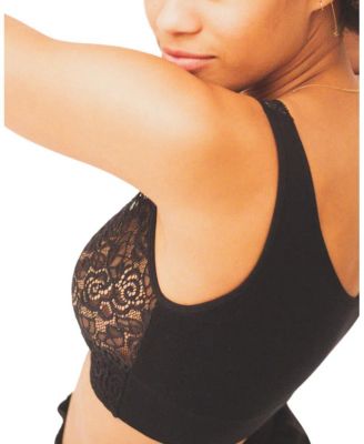 Soft V Lace Reversible Bralette