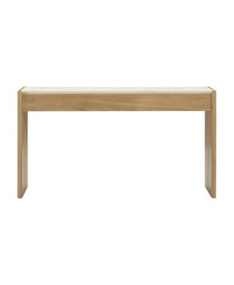 Paige Natural Oak Console/Desk