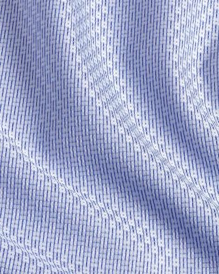 Trim Fit Printed Dobby Dress Shirt