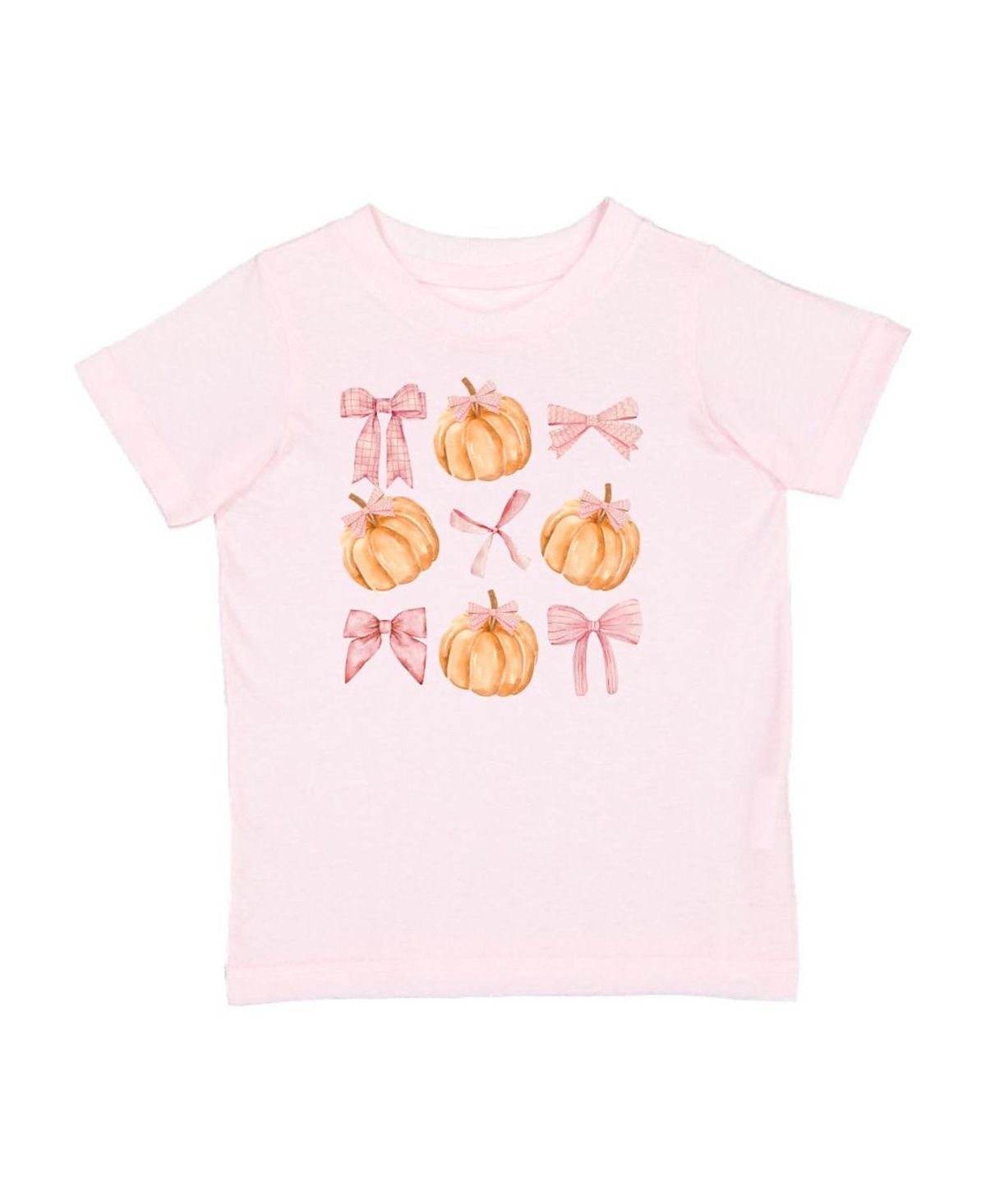 Sweet Wink Girls' Coquette Pumpkin Short Sleeve T-Shirt - Baby, Little Kid, Big Kid