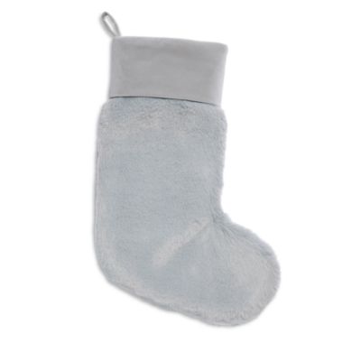Big Rabbit Double Sided Faux Fur Stocking