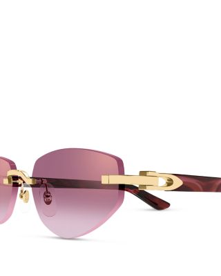 Geometric Sunglasses, 56mm