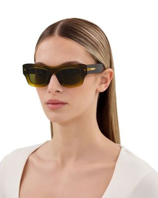Rectangular Sunglasses, 50mm