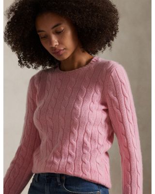 Cable Knit Cashmere Sweater