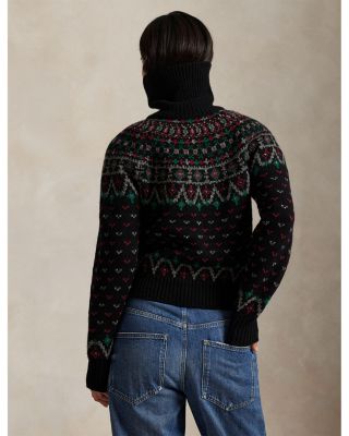 Fair Isle Wool Blend Cardigan