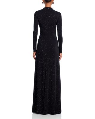 Long Sleeve Studded Gown - Exclusive