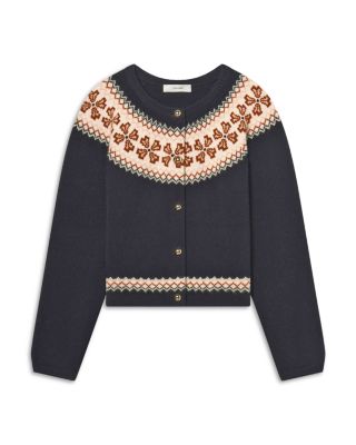 The Cashmere Fair Isle Cardigan