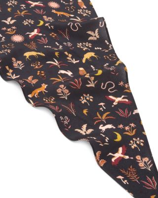 Woodland Diamond Silk Scarf - Exclusive