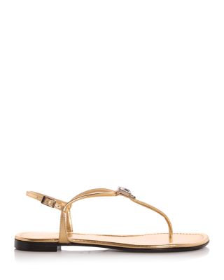 Women's Embellished Thong Sandals