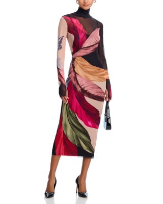 Shailene Turtleneck Long Sleeve Dress