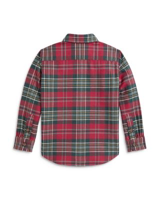 Boys' Plaid Cotton Flannel Workshirt - Little Kid