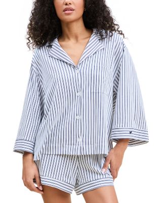 Olivia Striped Short Pajama Set