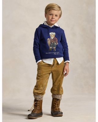 Boys' Polo Bear Fleece Hoodie - Little Kid