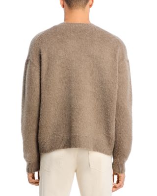 Brushed Cashmere V Neck Sweater