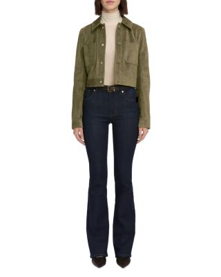 The Reboot High Rise Bootcut Jeans in Rinse