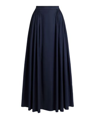 Cotton Silk Faille Maxiskirt