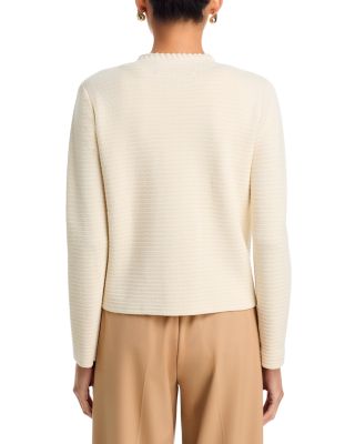 Crewneck Cardigan Sweater