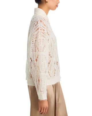 Bomber Cardigan Sweater