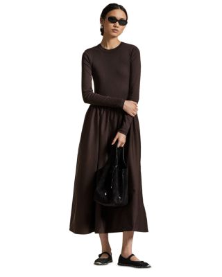 Cotton Long Sleeve Dress