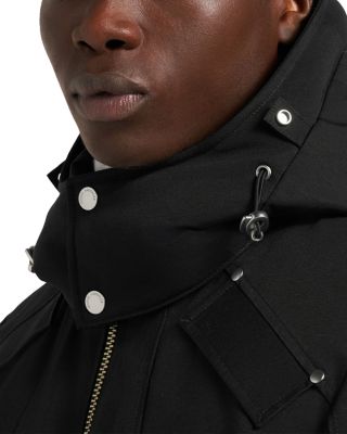 Original Ballistic Shearling Trimmed Down Bomber Jacket