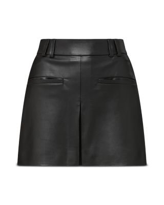 Pavaline Faux Leather Skirt