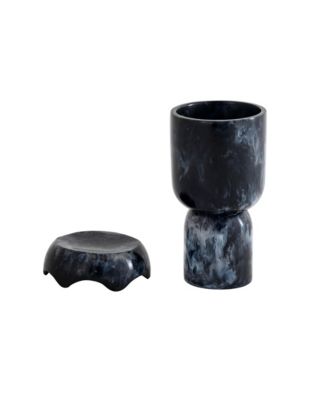 Platform Swirl Resin Kiddush Cup