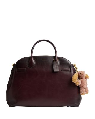 Floppy Bunny Bag Charm in Shearling